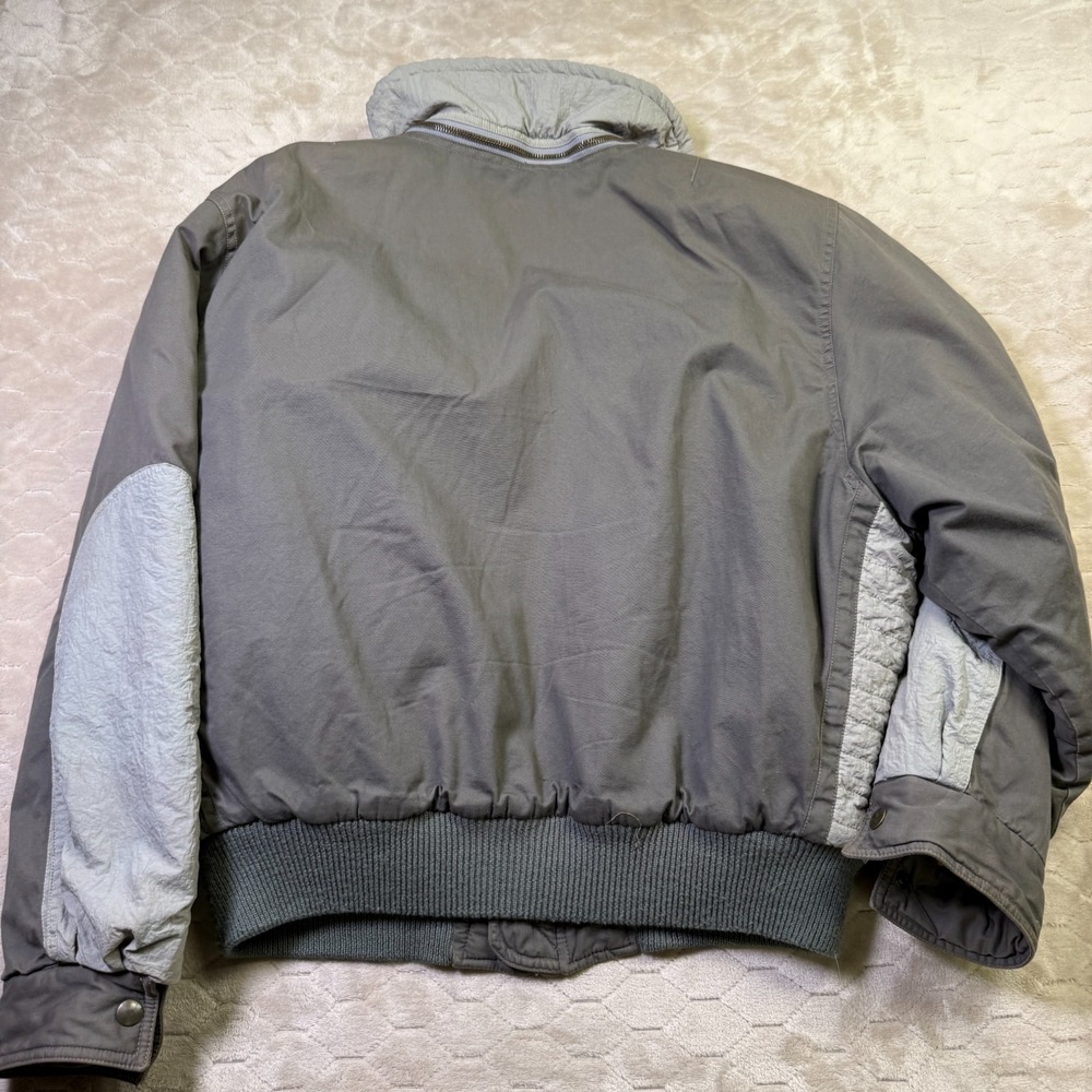 VTG 70s 80s CIAO Sportswear Made In Italy Boxy Fit Bomber Jacket Sz 36 Look - Picture 11 of 11